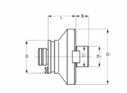 TYPE C FACE MILLING ADAPTERS(C-XMC)